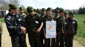 Мы участвуем в районной игре Зарница